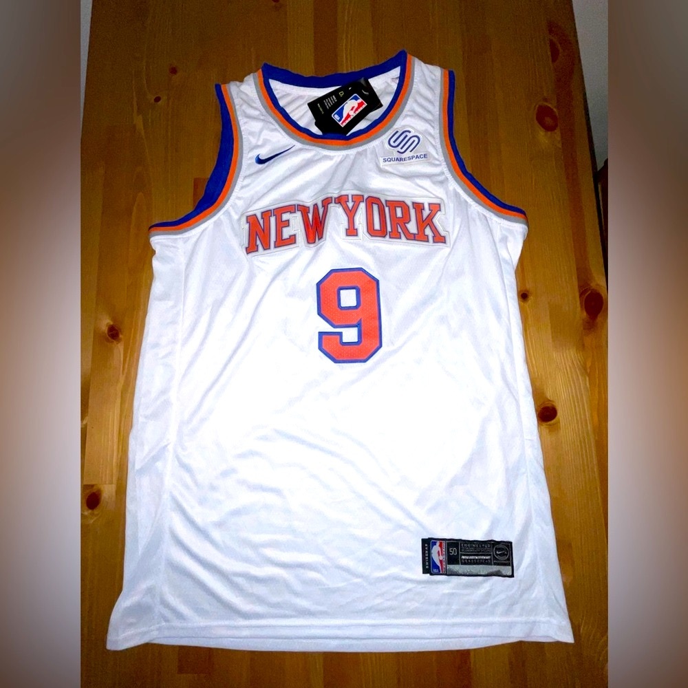 RJ BARRETT NEW YORK KNICKS NBA JERSEY